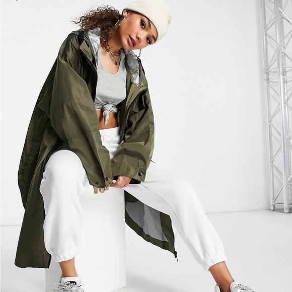 DKNY rain jacket overcoat with pockets - Picture 4 of 4